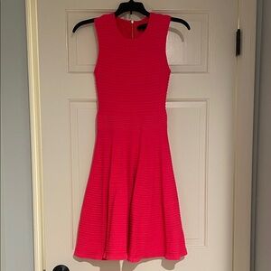 Ted Baker Bold Pink Midi Dress